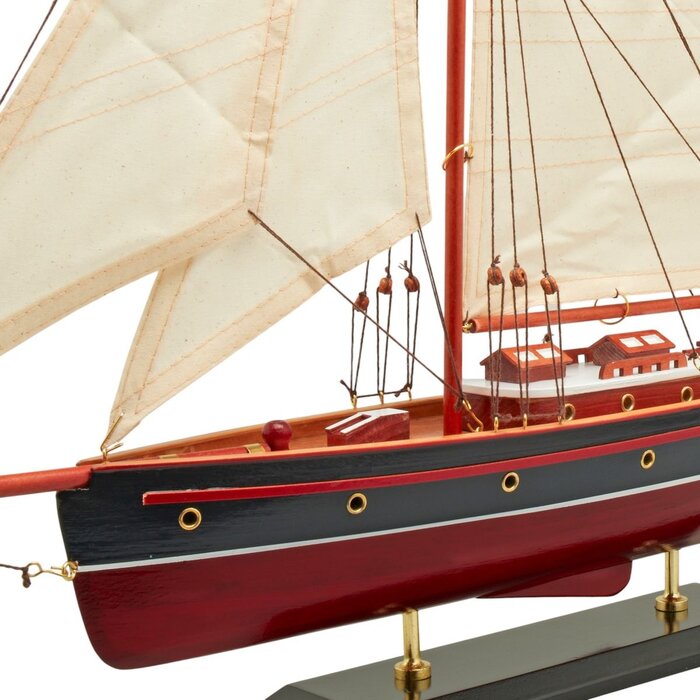 Sailboat Model 58cm Dark Blue