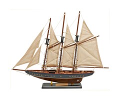 Zeilboot Model Atlantic 61cm Donkerblauw