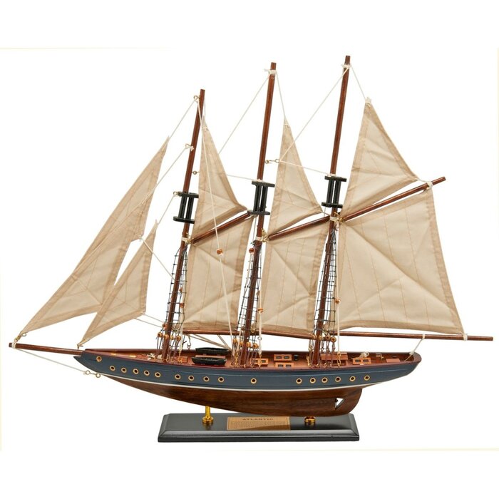 Zeilboot Model Atlantic 61cm Donkerblauw