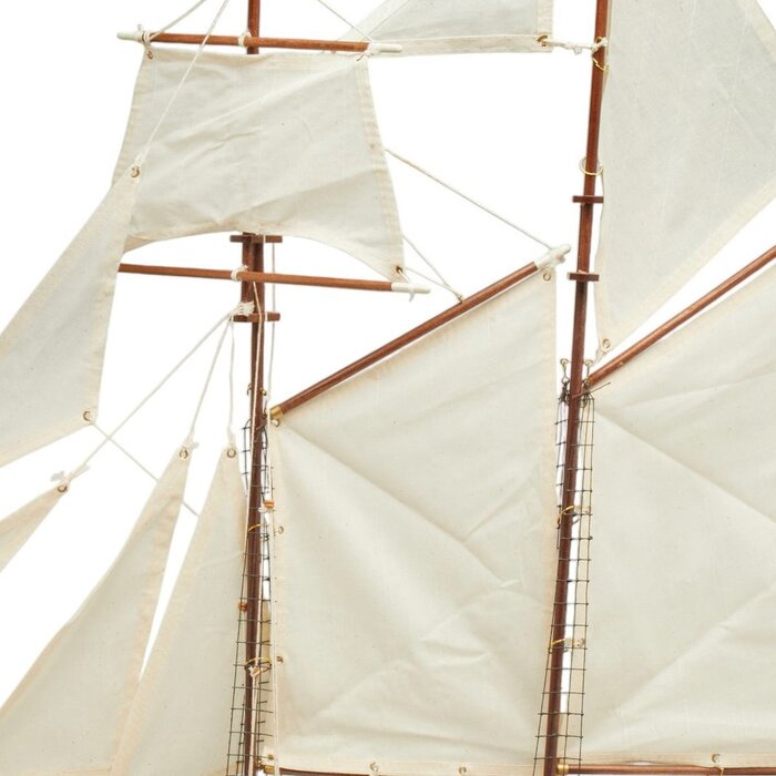 Zeilboot Model Belle Poule 90cm Wit