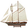 Sailboat Model Belle Poule 90cm Black