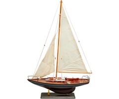 Sailboat Model 45cm Dark Blue
