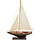 Zeilboot Model 45cm Donkerblauw