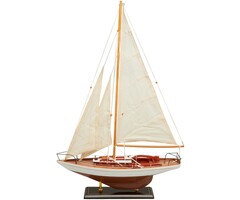 Zeilboot Model 45cm Wit