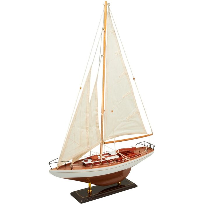 Zeilboot Model 45cm Wit