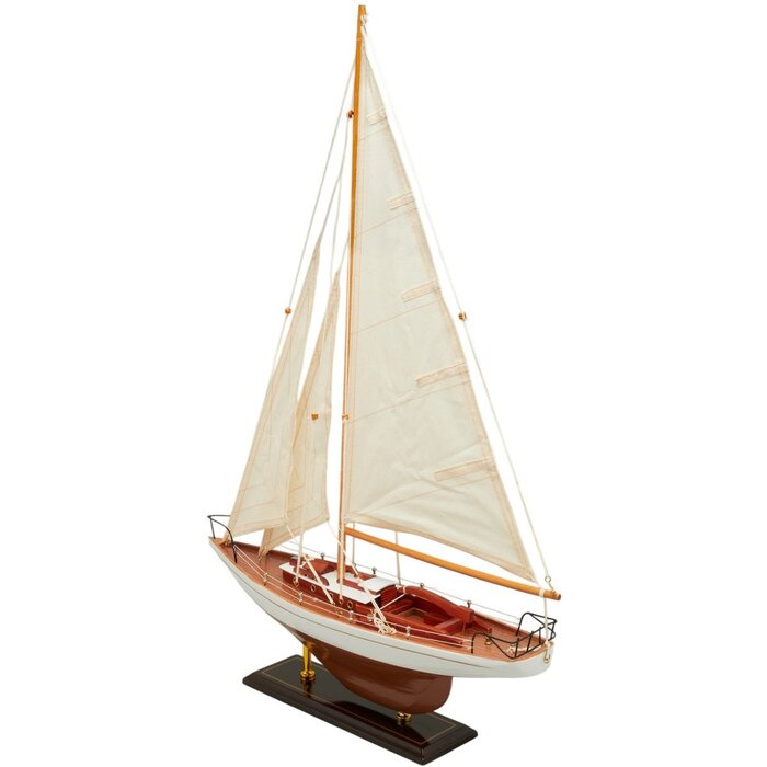Zeilboot Model 45cm Wit