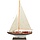 Zeilboot Model 45cm Donkerblauw-Wit