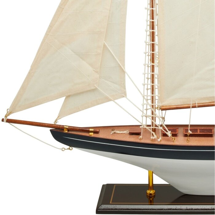 Sailboat Model 63cm Dark Blue-White