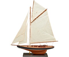 Sailboat Model 63cm Dark Blue