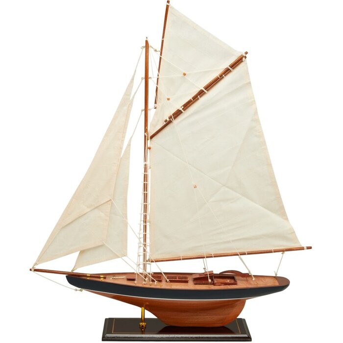 Zeilboot Model 63cm Donkerblauw