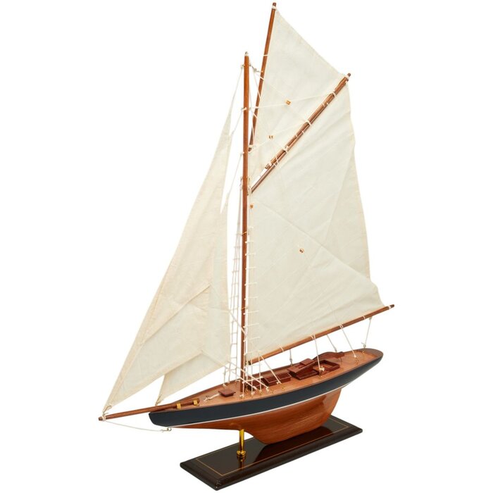 Sailboat Model 63cm Dark Blue
