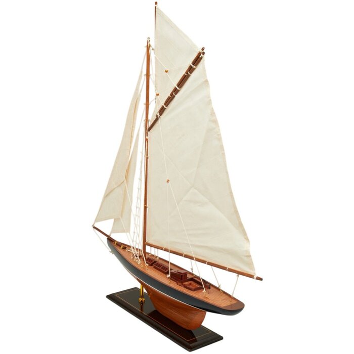 Zeilboot Model 63cm Donkerblauw