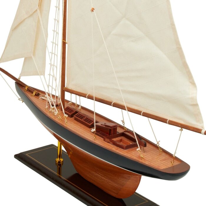 Sailboat Model 63cm Dark Blue
