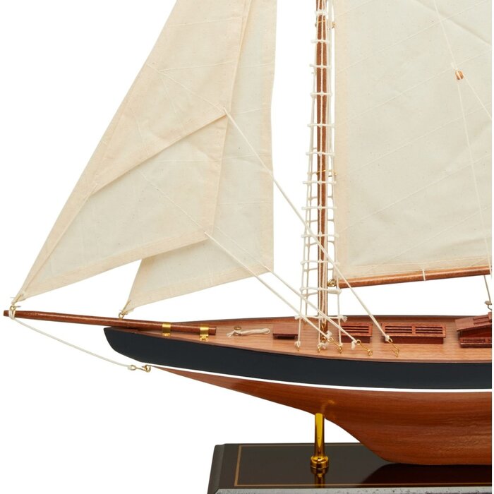Zeilboot Model 63cm Donkerblauw
