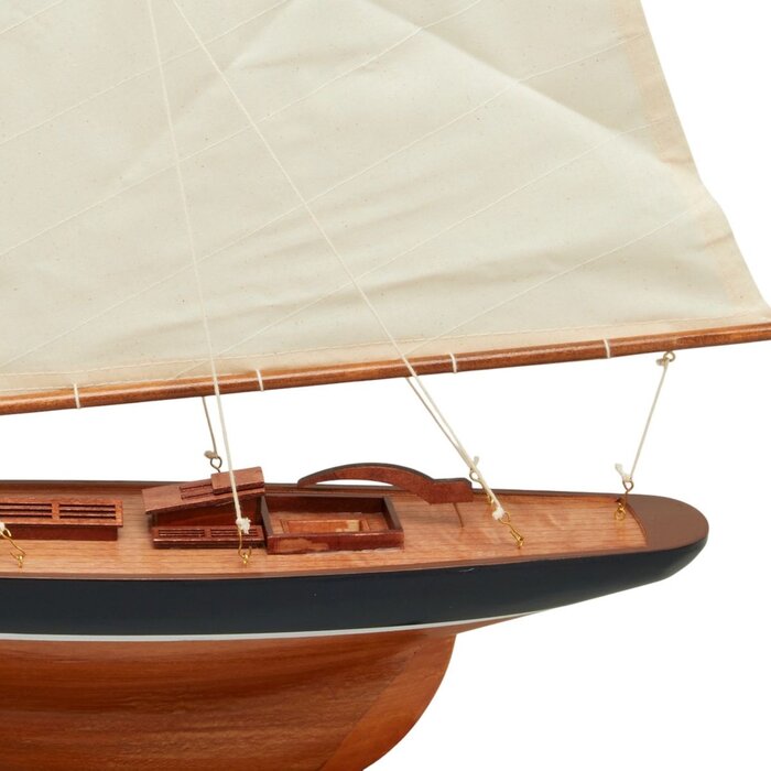 Zeilboot Model 63cm Donkerblauw