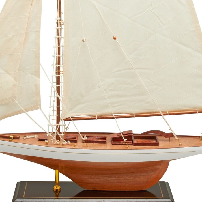 Zeilboot Model 63cm Wit