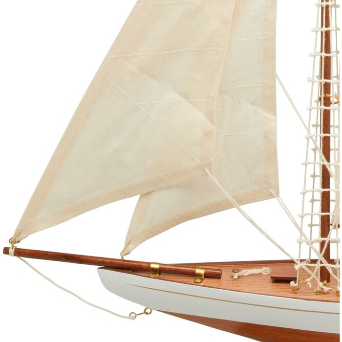Zeilboot Model 63cm Wit