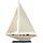 Zeilboot Model 65cm Wit
