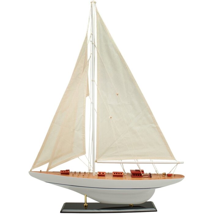 Zeilboot Model 65cm Wit