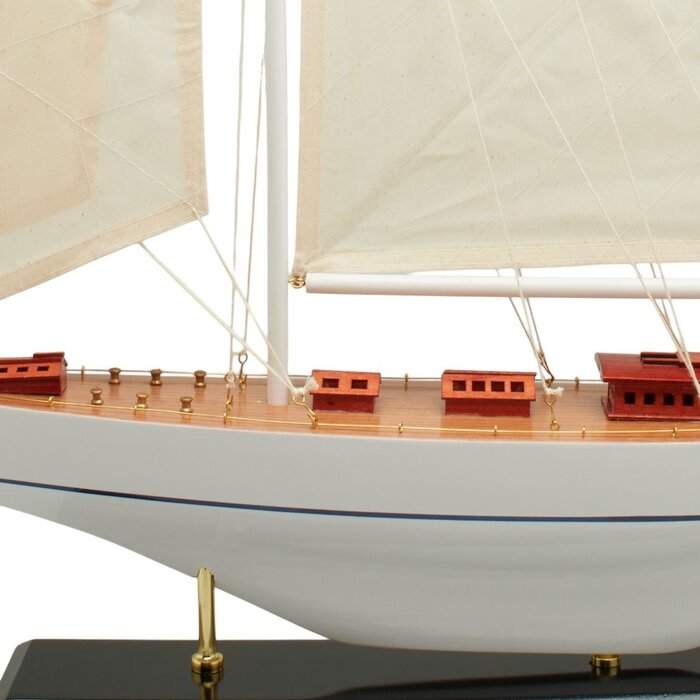 Sailboat Model 65cm White