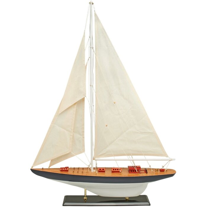 Sailboat Model 65cm Dark Blue