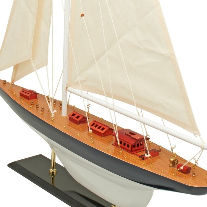 Sailboat Model 65cm Dark Blue