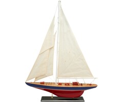 Sailboat Model 65cm Blue