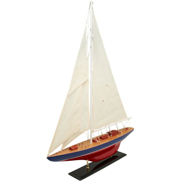 Sailboat Model 65cm Blue