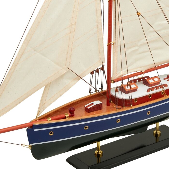 Sailboat Model 58cm Blue