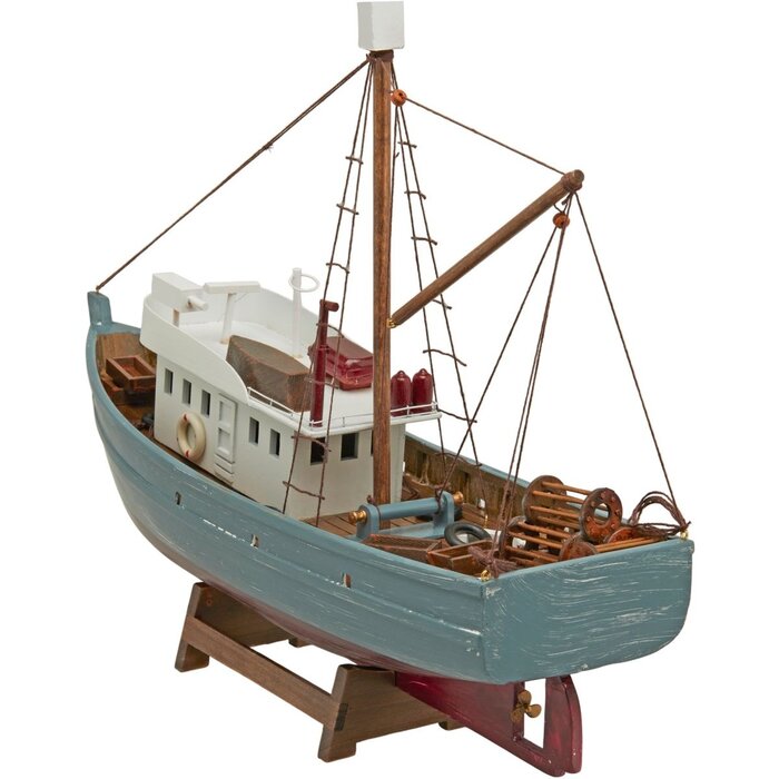 Model Vissersboot 44cm Cadet Grey