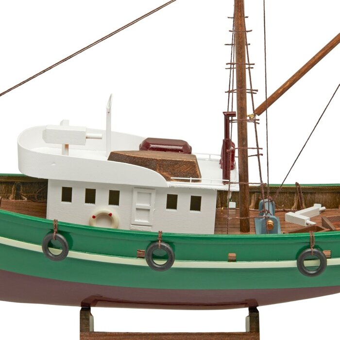 Model Vissersboot 44cm Green