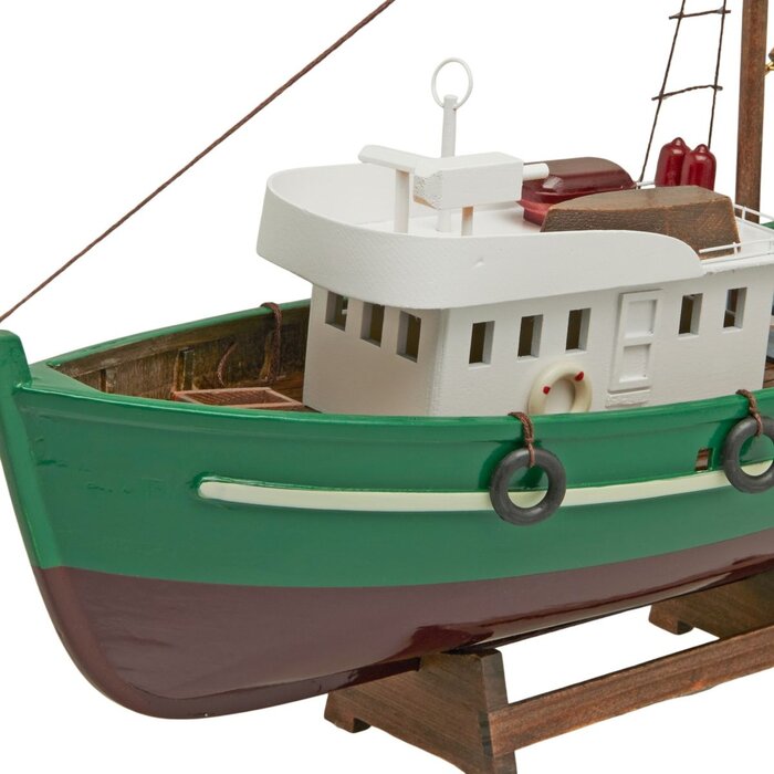 Model Vissersboot 44cm Green