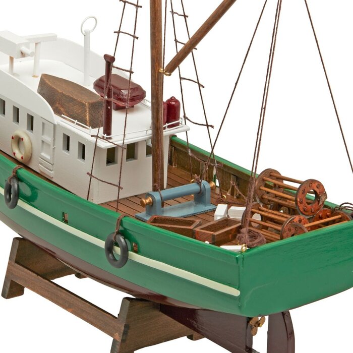 Model Vissersboot 44cm Groen