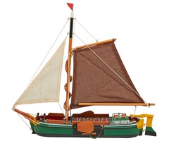 Skutsje Model 38cm Groen