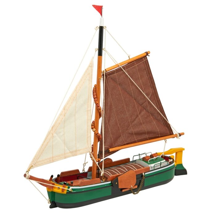 Skutsje Model 38cm Groen