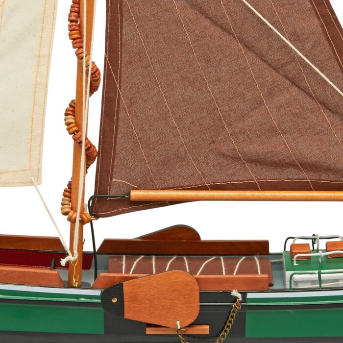 Skutsje Model 38cm Groen