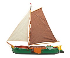 Skutsje Model 74cm Groen