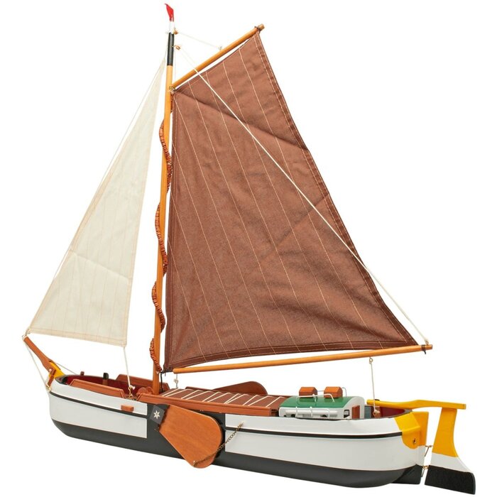 Skutsje Model 74cm Wit