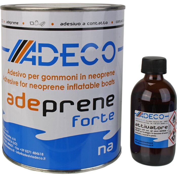 Adeco Adeprene Forte Hypalon Rubberboot Lijm 2 Componenten 850G
