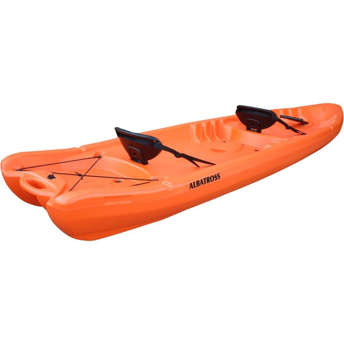 Albatross Sit On Top 2+2 Person Family Canoe 340cm Orange