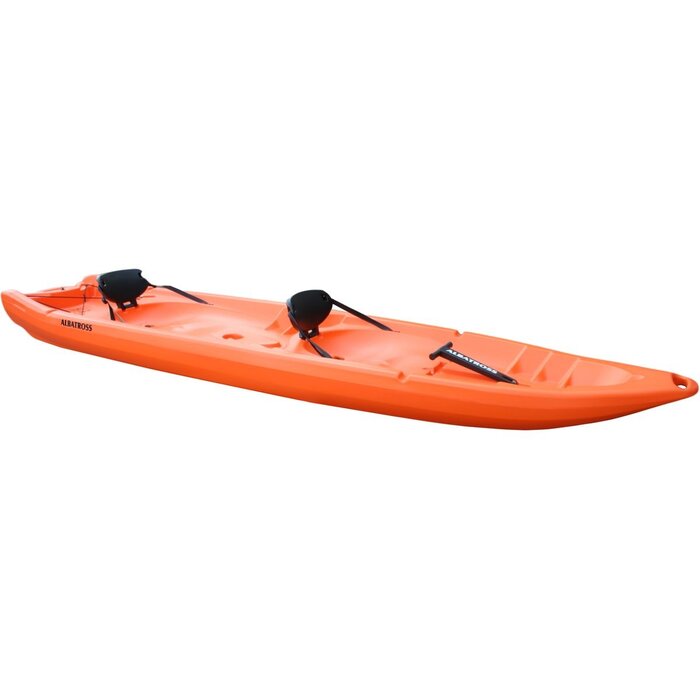 Albatross Sit On Top 2+2 Person Family Canoe 340cm Orange