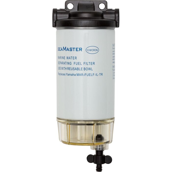 Marine Fuel & Water Separator with Drain Plug for Yamaha - MAR-FUELF-IL-TR