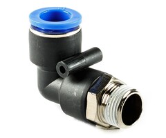 Fitting for Air Line & Water Hose 12mm to 3/8 Elbow
