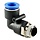 Fitting for Air Line & Water Hose 12mm to 3/8 Elbow
