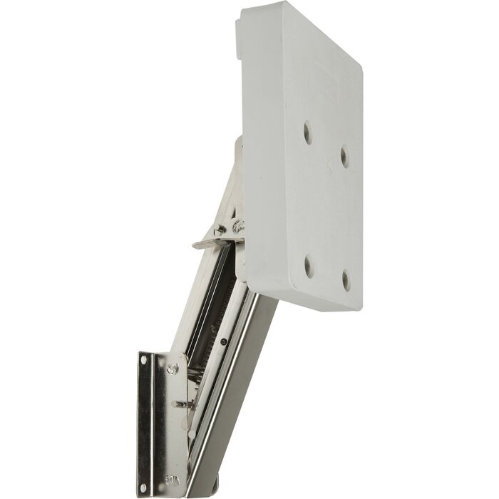 Kicker Motor Bracket Up to 20kg SS with Plastic Pad White