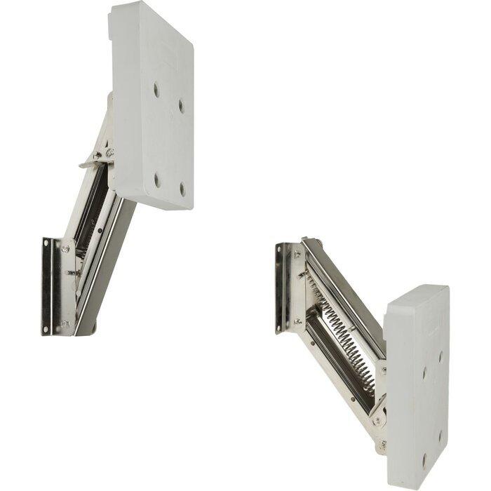 Kicker Motor Bracket Up to 20kg SS with Plastic Pad White