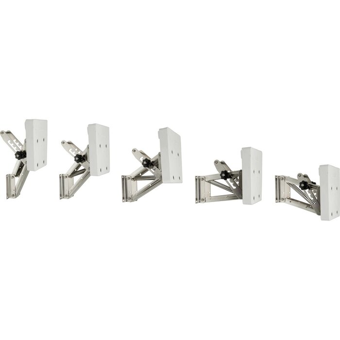 Kicker Motor Bracket Up to 30kg SS with Plastic Pad White