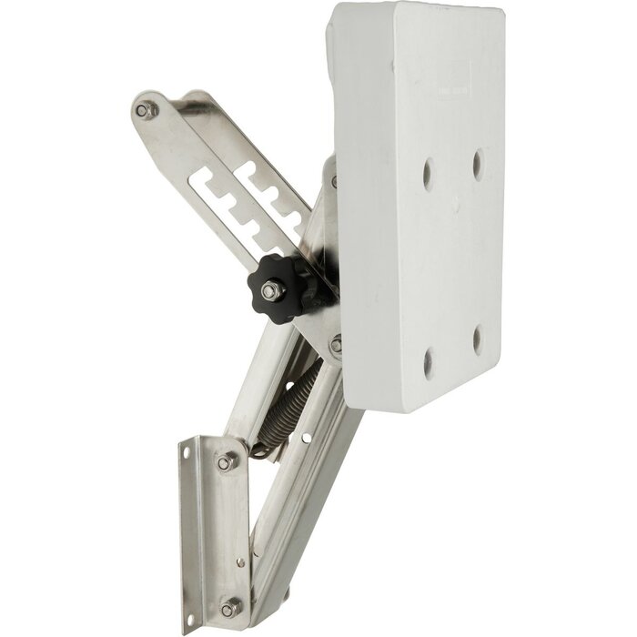 Kicker Motor Bracket Up to 30kg SS with Plastic Pad White