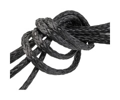5mm Dyneema Rope 12-Strand Black
