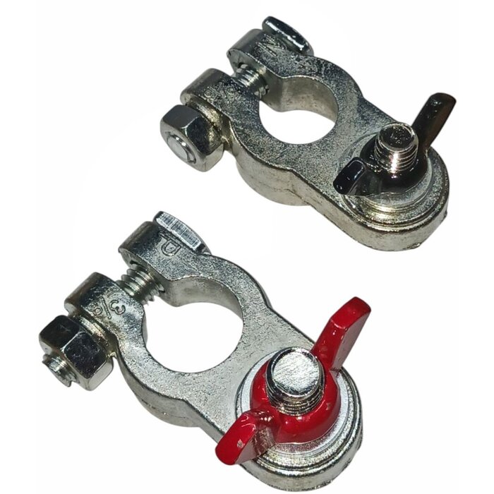 Marine Battery Clamps Set